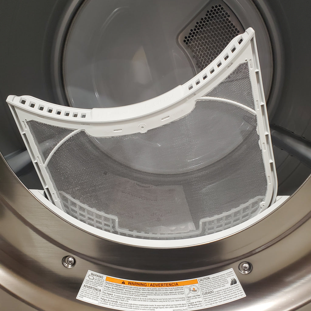 Pictures of LG Graphite Steel Front Load WashTower Single Unit with Center Controls 4.5 Cu. Ft. Washer and 7.4 Cu. Ft. Dryer 6SD129 - WKE100HVA - Scratch & Dent (Minor) - Neu Appliance Outlet - Discount Appliance Outlet in Austin, Tx