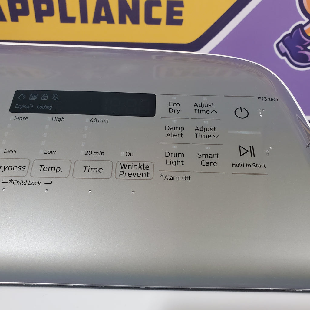 Pictures of Samsung White Top Load 5.0 Cu. Ft. Washer with Active Water Jet WA50R5200AW - Certified Refurbished and Samsung White Electric 7.4 Cu. Ft. Dryer with Sensor Dry DVE50R5200W - Scratch and Dent (Minor) - Neu Appliance Outlet - Discount Appliance Outlet in Austin, Tx
