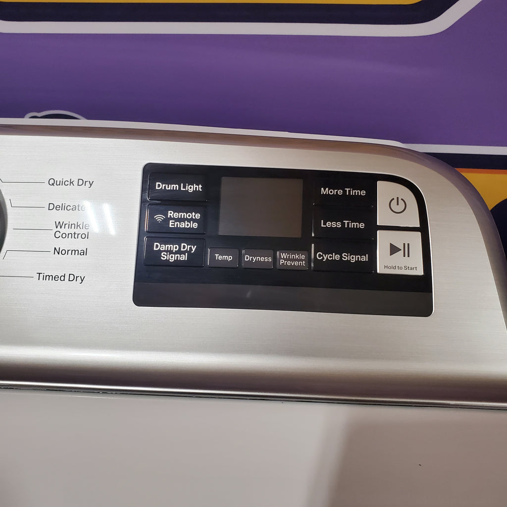 Maytag 5.3 cu. ft. Smart Top Load Washer with Extra Powe  MVW7232HW3 - Scratch & Dent (Minor) and Maytag Smart 7.4 cu. ft. Electric Dryer with Extra Power and Advanced Moisture Sensing 16066 - MED6230HW - Scratch & Dent (Minor)