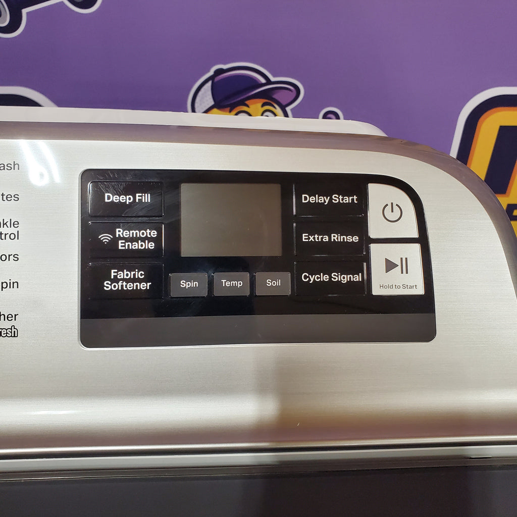Pictures of Maytag Smart Top Load 5.2 Cu. Ft. Washer with Extra Power Button in White 25138SD764 - MVW7230HW - Scratch & Dent (Minor) - Neu Appliance Outlet - Discount Appliance Outlet in Austin, Tx