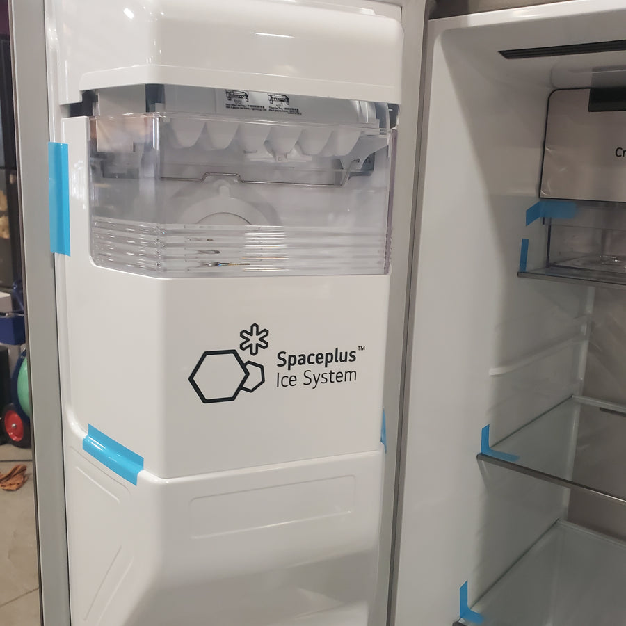 LG 27 cu. ft. Smart Side-by-Side Refrigerator with Smooth Touch Ice & Water Dispenser 3SD664 - LL27T3530S - Open Box