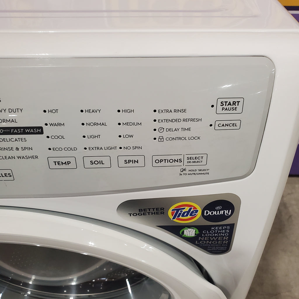 Pictures of Electrolux 300 Series 4.4 Cu. Ft. Front Load Washer with LuxCare® Wash System 3SD814 - ELFW7337AW - Scratch & Dent (Moderate) - Neu Appliance Outlet - Discount Appliance Outlet in Austin, Tx