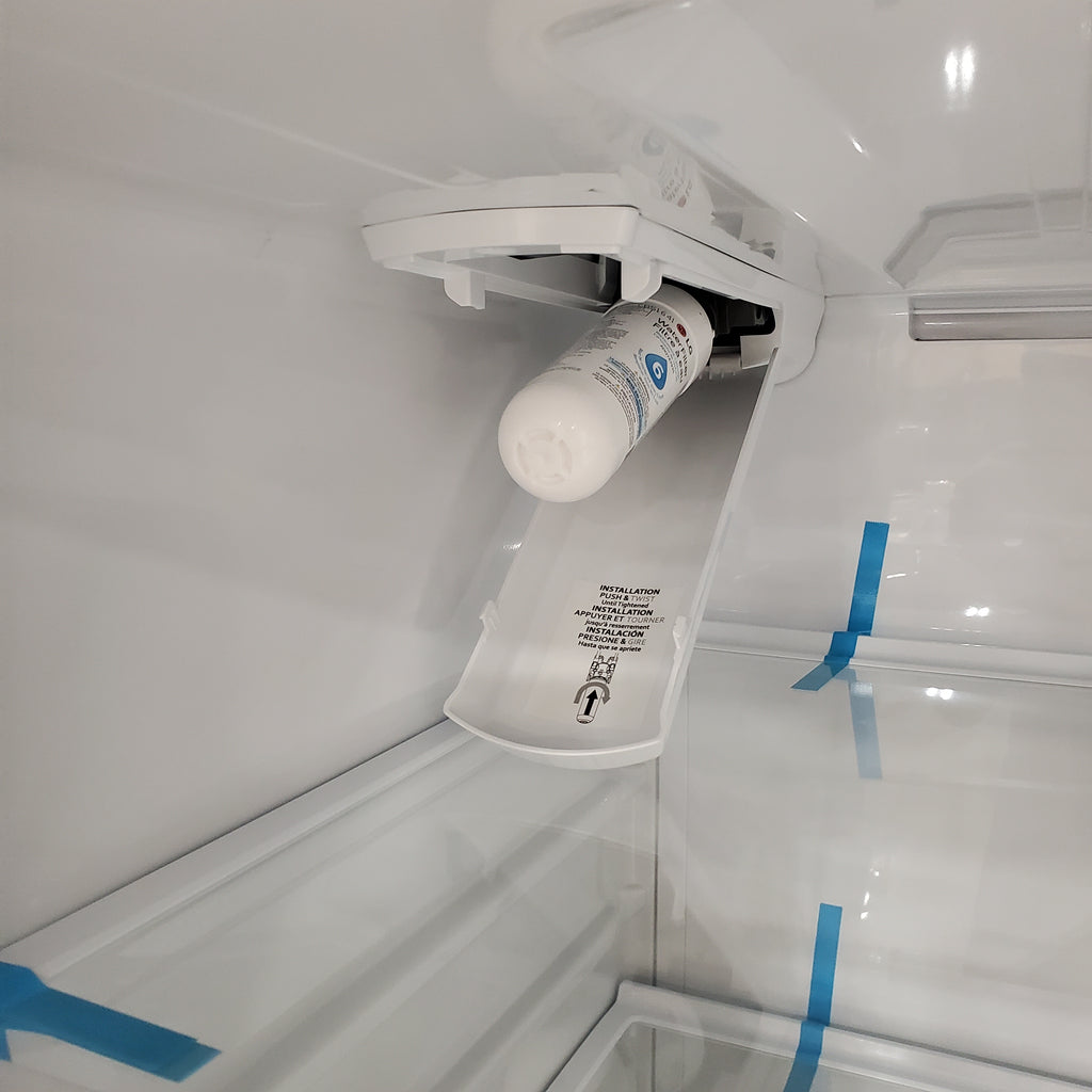 Pictures of LG 27.8-cu ft 4-Door French Door Refrigerator with Dual Ice Maker in Fingerprint Resistant Steel 22SD025 - LRMXS2806S - Open Box - Neu Appliance Outlet - Discount Appliance Outlet in Austin, Tx