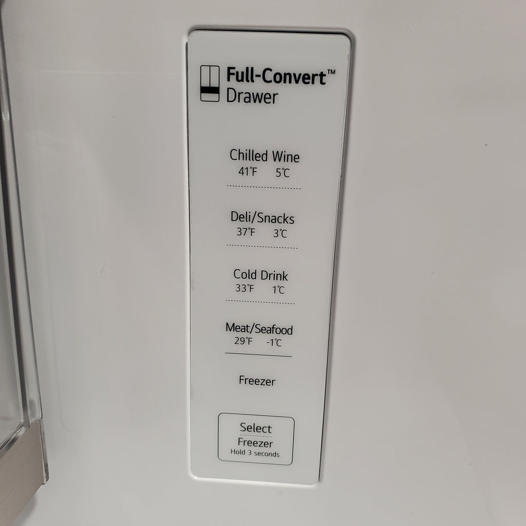 Pictures of LG 30 cu. ft. Smart French Door Refrigerator with Craft Ice™ & Full-Convert™ Drawer 31135SD270 - LRMXS3006S - Scratch & Dent (Minor) - Neu Appliance Outlet - Discount Appliance Outlet in Austin, Tx