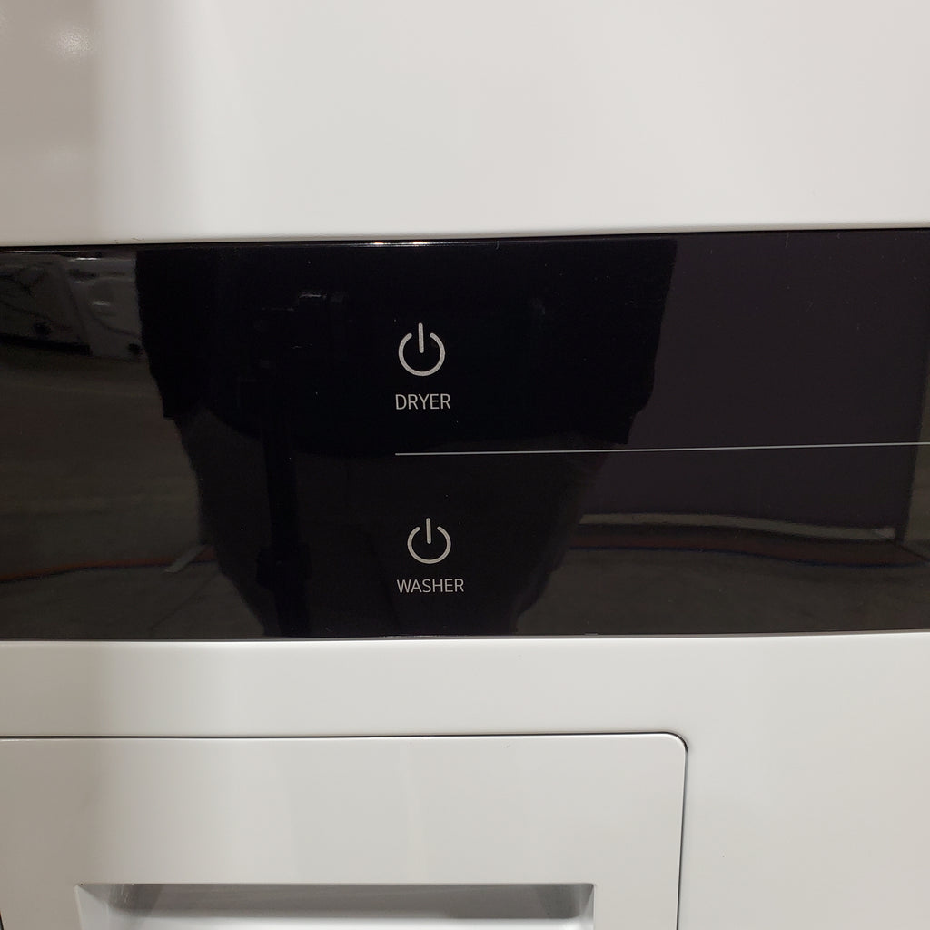 LG Front Load Wash Tower with Center Control 4.5 Cu. Ft. Washer and 7.4 Cu. Ft. Dryer 22131SD74 - WKE100HWA - Scratch & Dent (Minor)