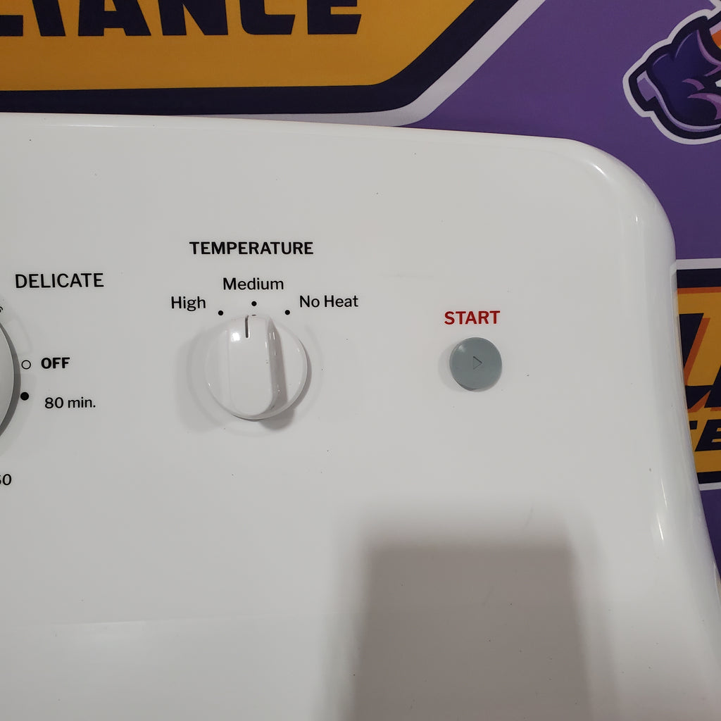 Hotpoint® 4.0 cu. ft. Capacity Washer with Cold Plus and Water Level Control HTW265ASWWW - Scratch & Dent (Minor) and Hotpoint® 6.2 cu. ft. vented Electric Dryer with Auto Dry 16143 - HTX26EASWWW - Scratch & Dent (Minor)