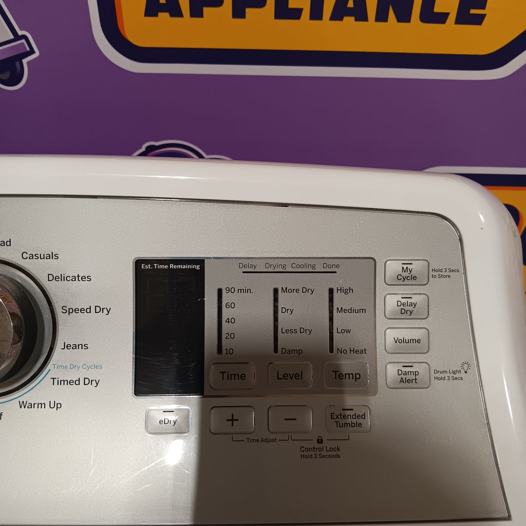 Pictures of GE Top Load 4.0 Cu. Ft. Capacity Washer with Stainless Steel Wash Basket GTW325ASWWW - New in Box and GE 7.4-cu ft Vented Electric Dryer in White 16256 - GTD72EBSNWS - Certified Refurbished - Neu Appliance Outlet - Discount Appliance Outlet in Austin, Tx