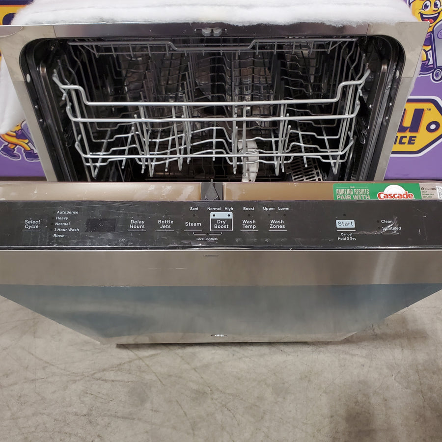 GE® Fingerprint Resistant Stainless Steel ENERGY STAR® Top Control with Stainless Steel Interior Dishwasher with Sanitize Cycle 31134SD281 - GDT670SYVFS  - Scratch & Dent (Major)