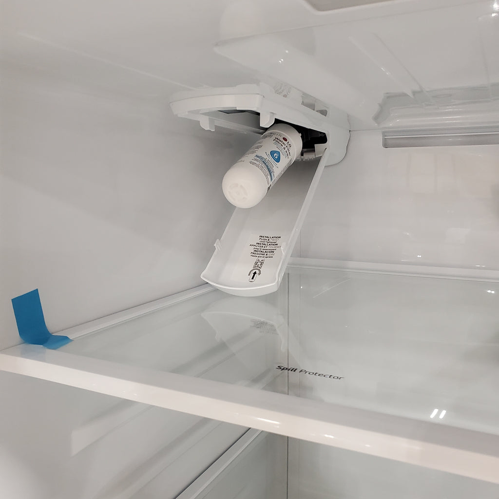 Pictures of LG 27.8-cu ft 4-Door French Door Refrigerator with Dual Ice Maker in Fingerprint Resistant Steel 5SD197 - LRMXS2806S - Scratch & Dent (Major) - Neu Appliance Outlet - Discount Appliance Outlet in Austin, Tx