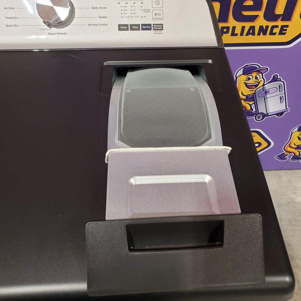 Pictures of Maytag Volcano Black Pet Pro 7.0 cu. ft. Electric Dryer with XL Lint Trap and Steam 3SD632 - MED6500MBK - Open Box - Neu Appliance Outlet - Discount Appliance Outlet in Austin, Tx