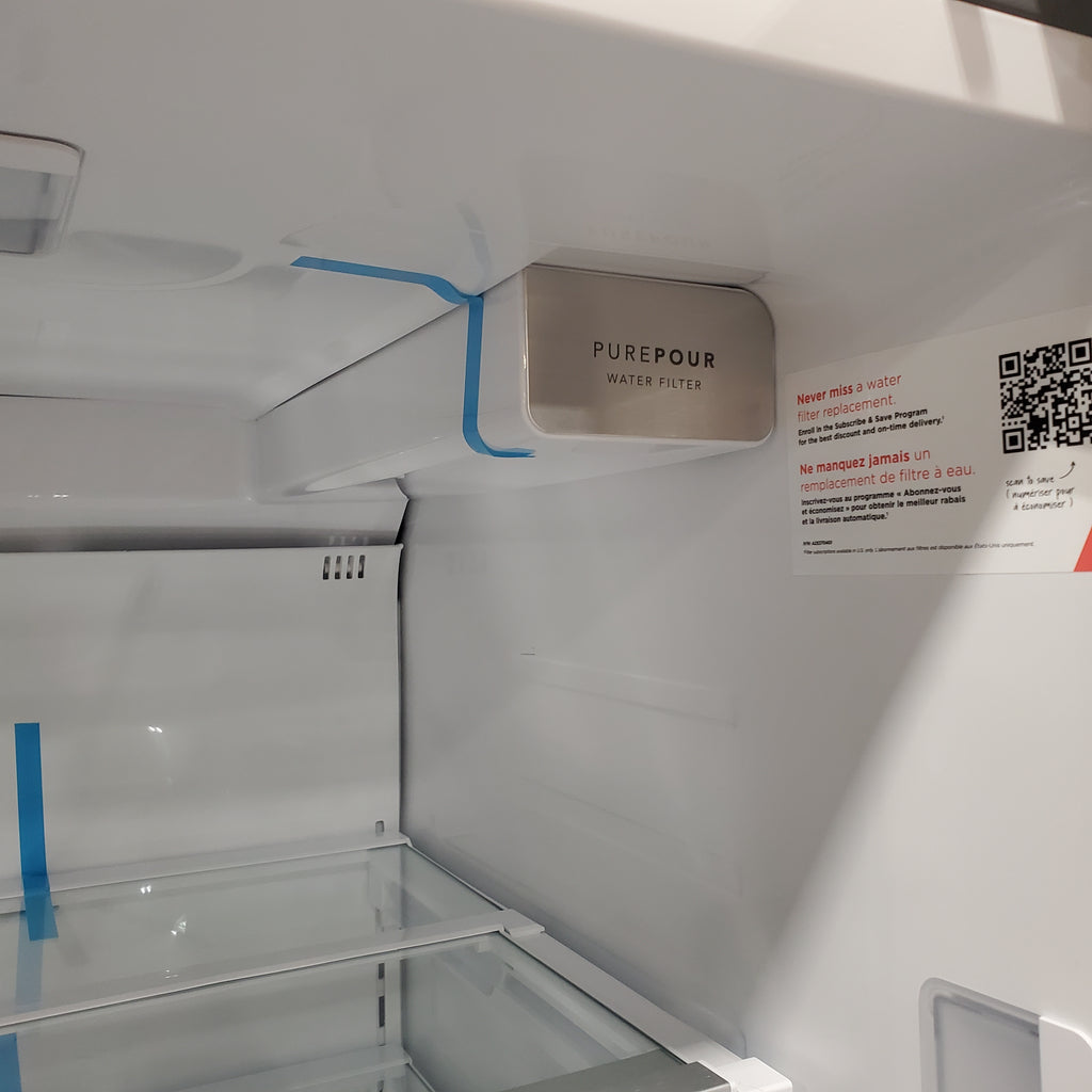 Frigidaire Gallery 22 Cu. Ft. 4-Door Counter-depth French Door Refrigerator with Ice Maker (Fingerprint Resistant Stainless Steel) ENERGY STAR 3SD1018 - GRMC2273CF - Scratch and Dent (Moderate)