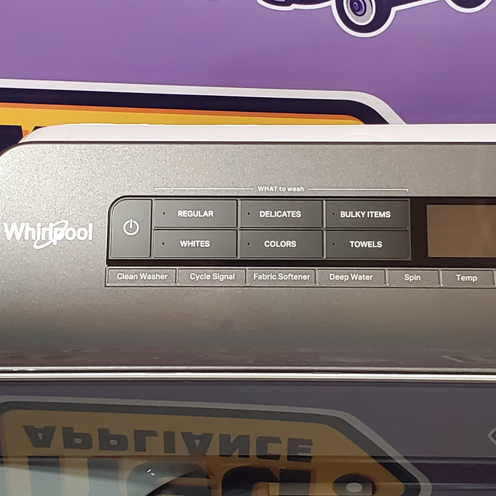 Pictures of Whirlpool High Efficiency Agitator Large Top-Load Washer in White WTW5105HW - Scratch & Dent (Minor) - Neu Appliance Outlet - Discount Appliance Outlet in Austin, Tx