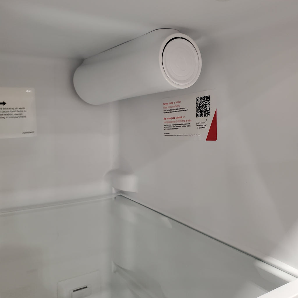 Frigidaire 22 Cu. Ft. Counter-Depth Side-by-Side Refrigerator in Stainless Steel 20131SD194 - FRSC2333AS - Scratch & Dent (Moderate)