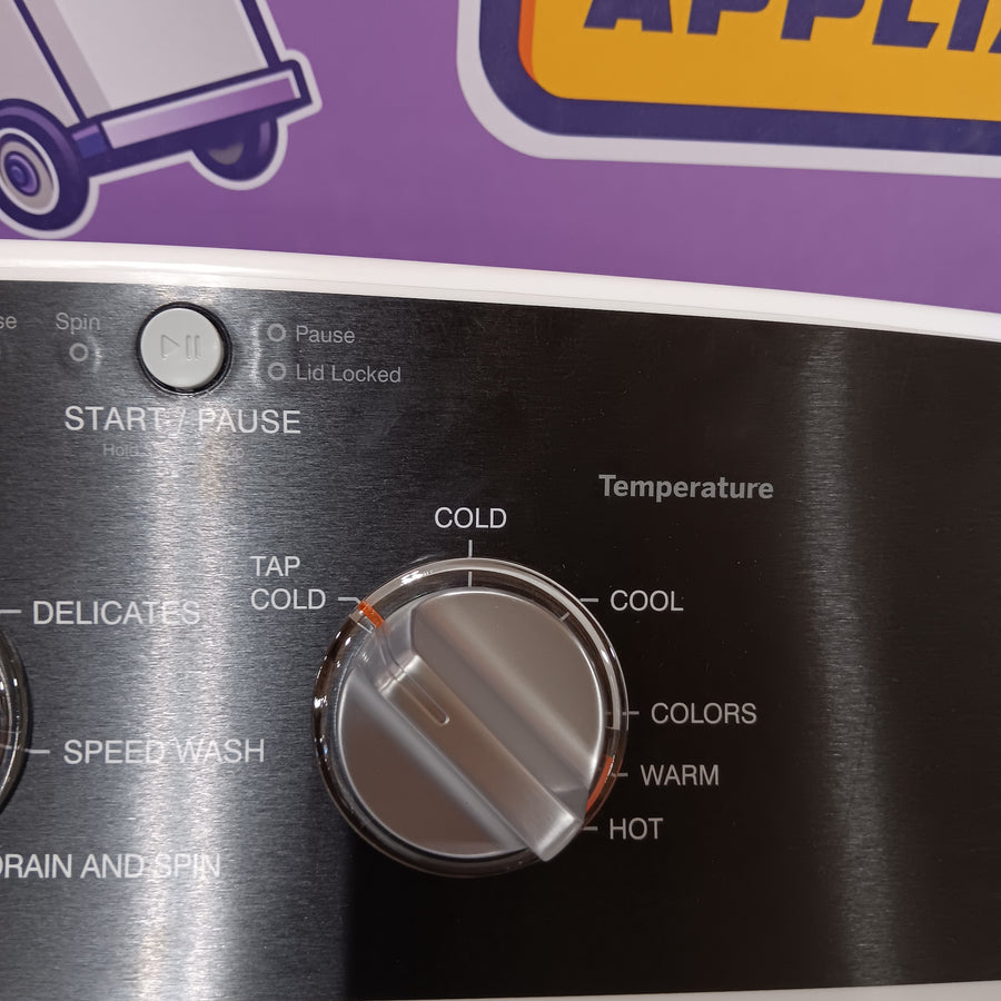 GE Commercial Quality 4.3 cu. ft. Capacity Washer with Stainless Steel Basket with Deep Clean GE9869 - GTW525ACWWB - New in Box