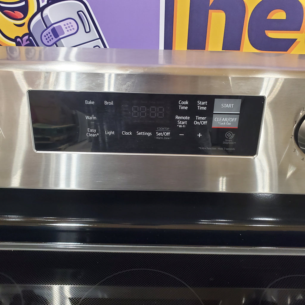 Pictures of LG Stainless Steel 6.3 cu ft. Smart Wi-Fi Enabled Electric Range with EasyClean 6SD125 - LREL6321S - Open Box - Neu Appliance Outlet - Discount Appliance Outlet in Austin, Tx