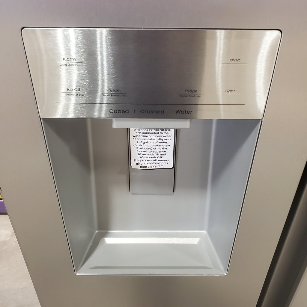 Hisense 29.1 cu. ft. Standard Depth Side by Side Refrigerator Stainless Steel 5SD267 - HRS290P5FSE - Scratch & Dent (Minor)