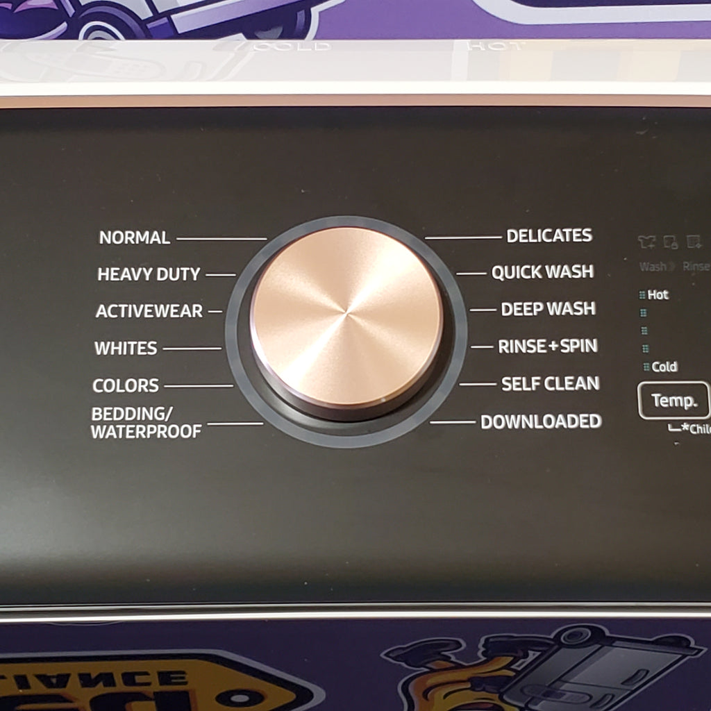 Pictures of Samsung Smart Top Load 5.5 Cu. Ft. with Auto Dispense Washer WA55CG7500AE - Open Box - Neu Appliance Outlet - Discount Appliance Outlet in Austin, Tx