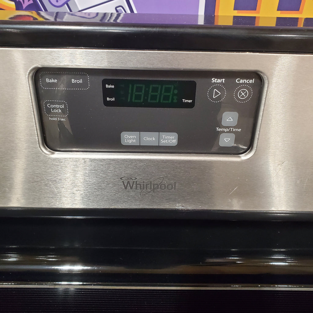 Pictures of Whirlpool 4.8 cu. ft. Electric Range in Stainless Steel 1CR02107 - WFE320M0ES - Certified Refurbished - Neu Appliance Outlet - Discount Appliance Outlet in Austin, Tx