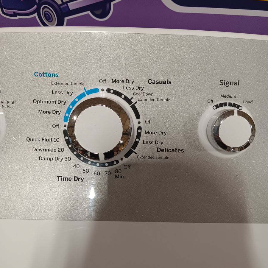 GE White Top Load 4.0 Cu. Ft. Capacity Washer with Stainless Steel Wash Basket GTW325ASWWW - New in Box and GE White Electric Aluminized Alloy Drum 7.2 Cu. Ft. Dryer with Sensor Dry and Extended Tumble 16238 - GTD45EASJWS - Certified Refurbished