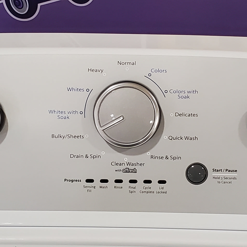 Pictures of Whirlpool Top Load 3.8 Cu. Ft. Washer with Soaking Cycles WTW4955HW - Scratch & Dent (Minor) - Neu Appliance Outlet - Discount Appliance Outlet in Austin, Tx