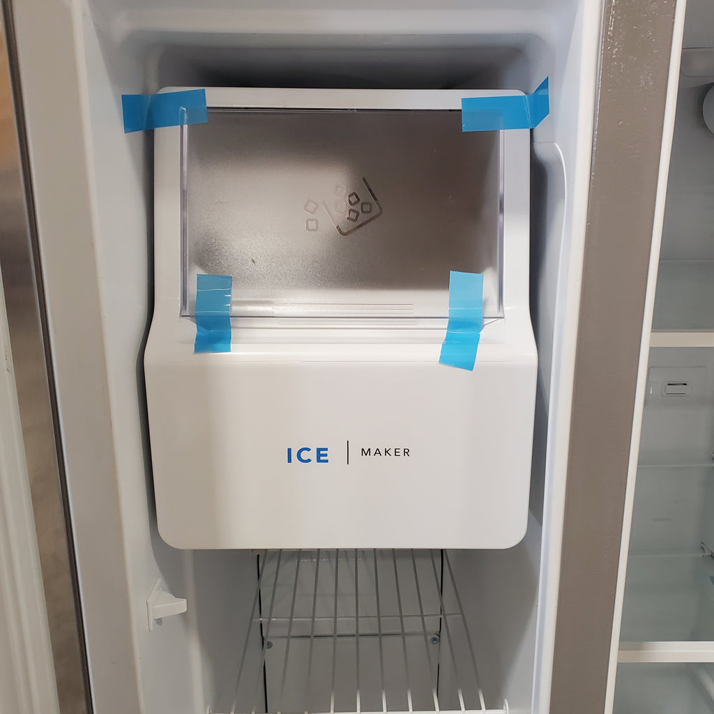 Pictures of Frigidaire 33" Wide 22.3 cu. ft. ENERGY STAR Side by Side Refrigerator Stainless Steel with Exterior Water and Ice Dispenser FRSS2323AS - Scratch & Dent - (Minor) - Neu Appliance Outlet - Discount Appliance Outlet in Austin, Tx