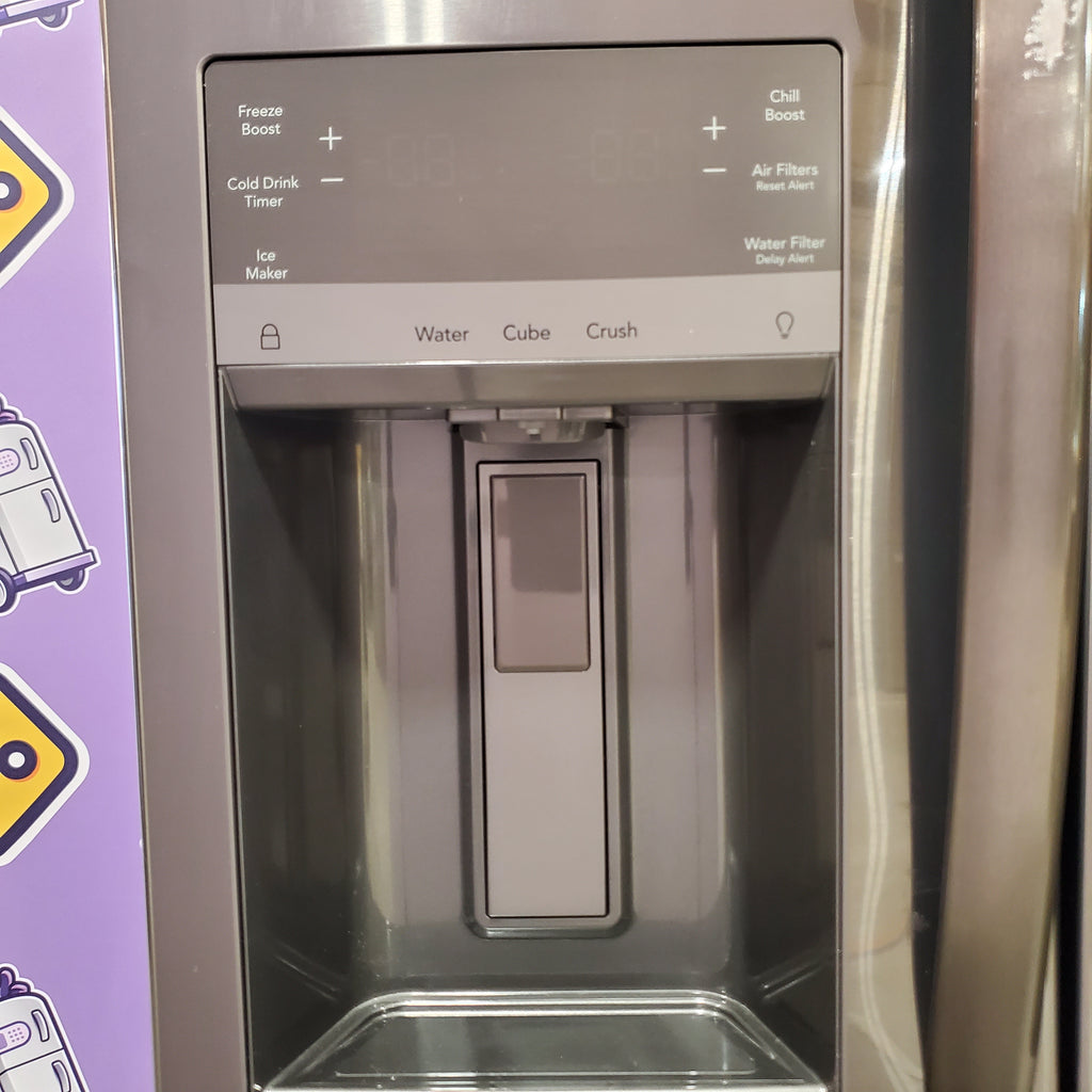 Pictures of Frigidaire Gallery 22 Cu. Ft. Counter-Depth 4-Door French Door Refrigerator 20232SD587 - GRMC2273CD - Scratch & Dent (Major) - Neu Appliance Outlet - Discount Appliance Outlet in Austin, Tx