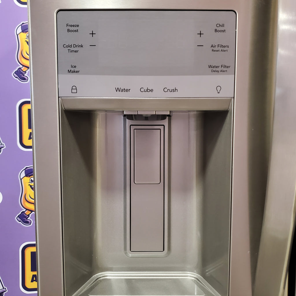 Pictures of Frigidaire Gallery 26 Cu. Ft. Standard-Depth 4-Door French Door Refrigerator in Fingerprint Resistant Stainless Steel 20534SD710 - GRMS2773AF - Scratch & Dent (Major) - Neu Appliance Outlet - Discount Appliance Outlet in Austin, Tx