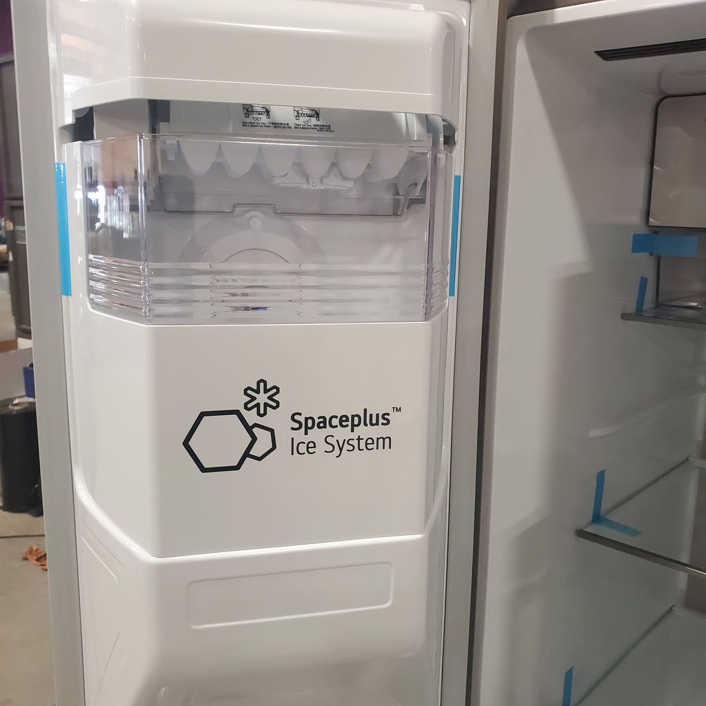 Pictures of LG 27 cu. ft. Smart Side-by-Side Refrigerator with Smooth Touch Ice & Water Dispenser 3SD651 - LL27T3530S - Scratch & Dent (Minor) - Neu Appliance Outlet - Discount Appliance Outlet in Austin, Tx