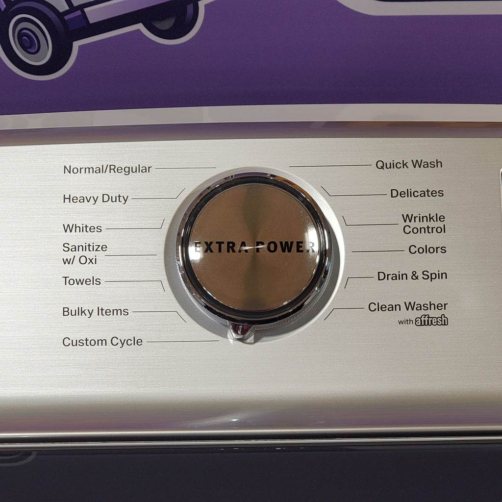 Pictures of Maytag 5.3 cu. ft. Smart Top Load Washer with Extra Power MVW7232HW3 - Open Box - Neu Appliance Outlet - Discount Appliance Outlet in Austin, Tx