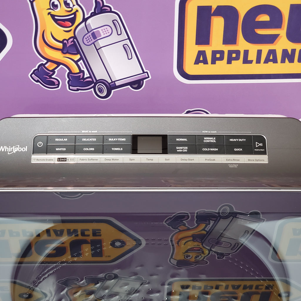 Pictures of Whirlpool 5.2 - 5.3 cu. ft. Top Load Washer with 2 in 1 Removable Agitator and Load & Go™ Dispenser WTW8127LW - Scratch & Dent (Minor) - Neu Appliance Outlet - Discount Appliance Outlet in Austin, Tx