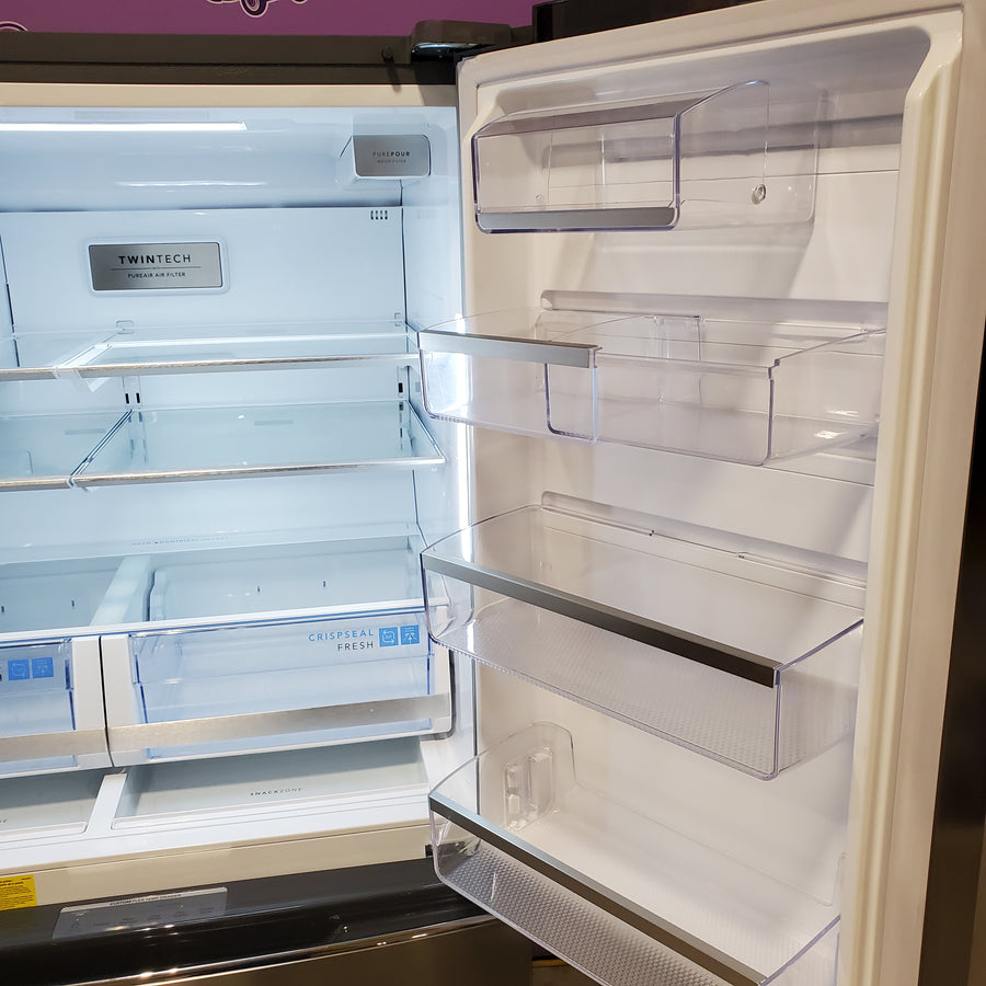 Frigidaire Gallery 26 Cu. Ft. Standard-Depth 4-Door French Door Refrigerator in Fingerprint Resistant Stainless Steel GRMS2773AF - Scratch & Dent (Minor)