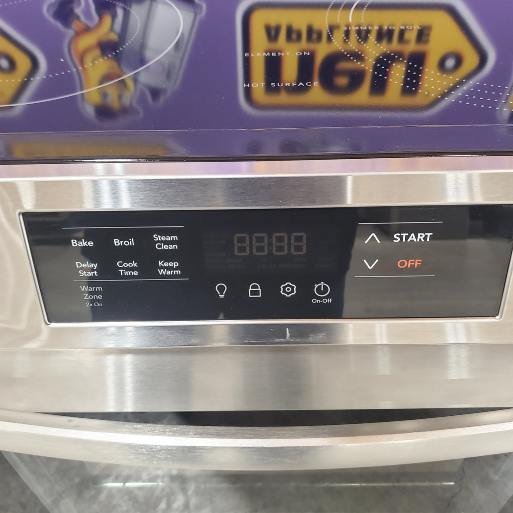 Frigidaire Stainless Steel Electric Range with Steam Clean and Even Bake Technology 17SD027 - FCFE3062AS - Scratch & Dent (Minor)
