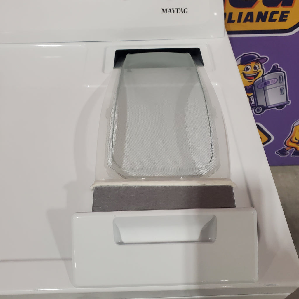 Pictures of Maytag Top Load Style Electric Wrinkle Prevent 7.0 cu. ft. Dryer with Auto Dry 6SD070 - MED4005SW - Open Box - Neu Appliance Outlet - Discount Appliance Outlet in Austin, Tx