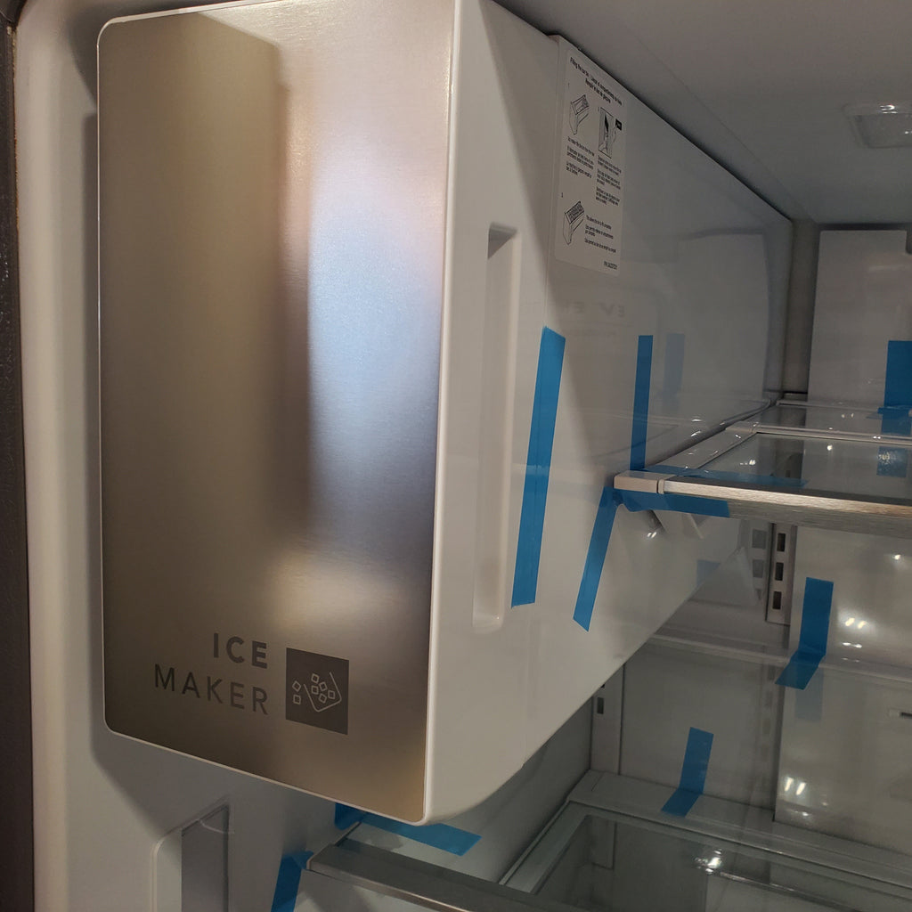 Frigidaire 27.8-cu ft ENERGY STAR French Door Refrigerator with Dual Ice Maker in Fingerprint Resistant Stainless Steel - 3SD745 - GRFS2853AF - Scratch & Dent (Minor)