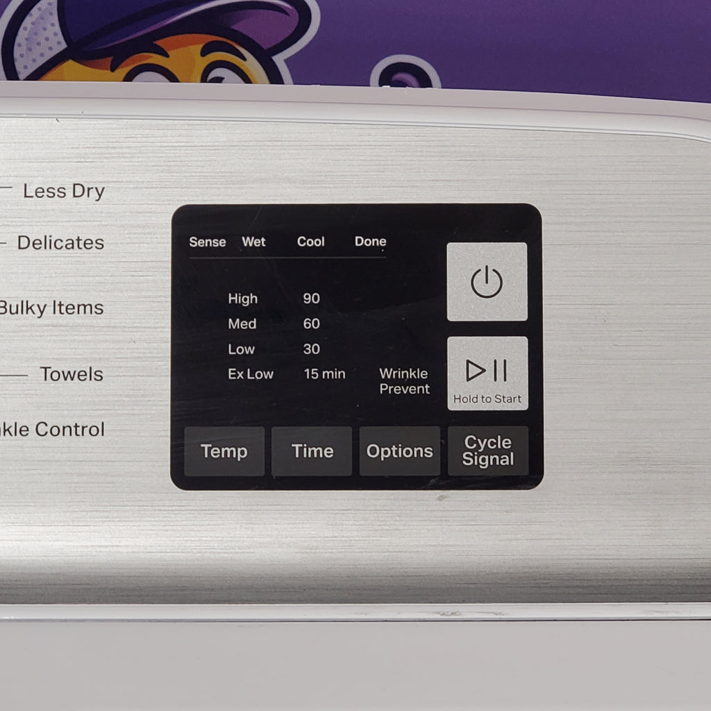 Pictures of Maytag 7.0 cu. ft Top Load Gas Dryer with Moisture Sensing MGD6200KW - Scratch and Dent (Minor) - Neu Appliance Outlet - Discount Appliance Outlet in Austin, Tx