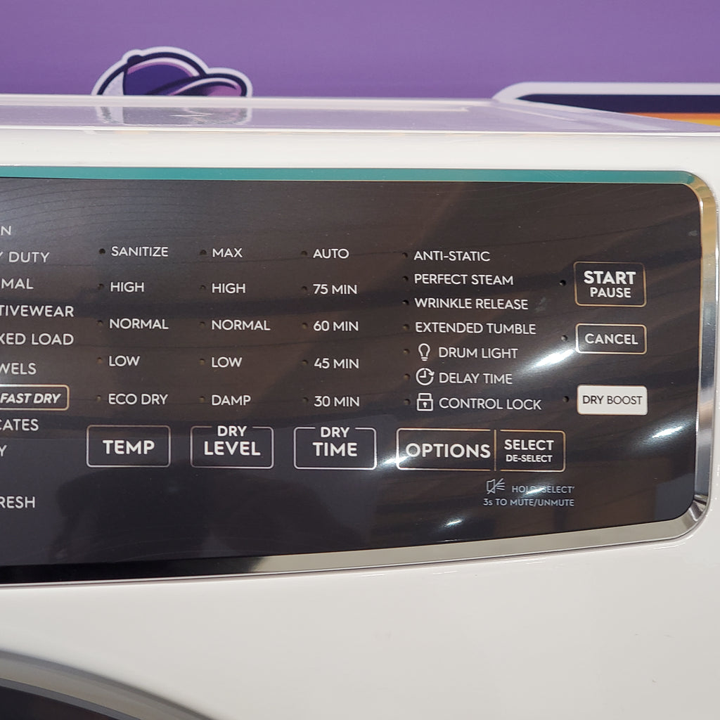 Pictures of Electrolux 8.0 Cu. Ft. Front Load Perfect Steam™ Gas Dryer with LuxCare® Dry and Instant Refresh ELFG7626BW - Scratch & Dent (Minor) - Neu Appliance Outlet - Discount Appliance Outlet in Austin, Tx