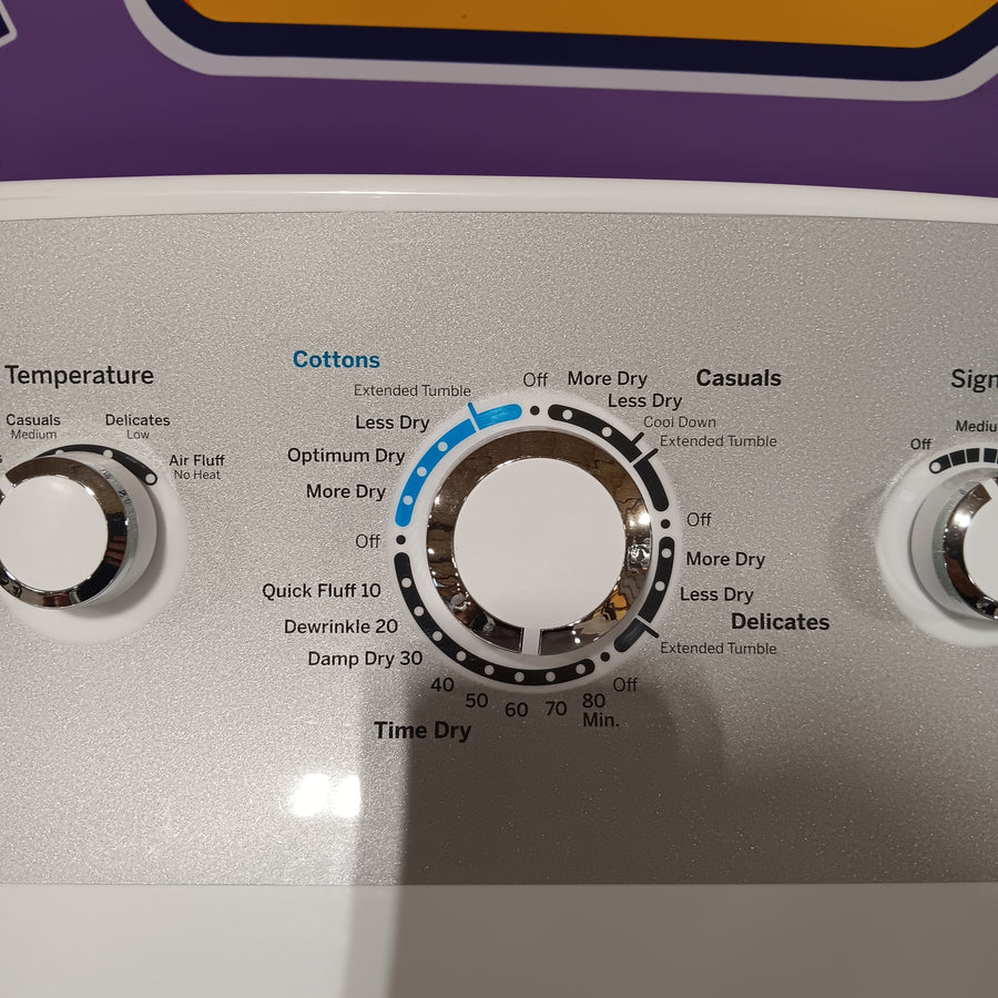 GE White Top Load 4.0 Cu. Ft. Capacity Washer with Stainless Steel Wash Basket GTW325ASWWW - New in Box and GE White Electric Aluminized Alloy Drum 7.2 Cu. Ft. Dryer with Sensor Dry and Extended Tumble 16240 - GTD45EASJWS - Certified Refurbished