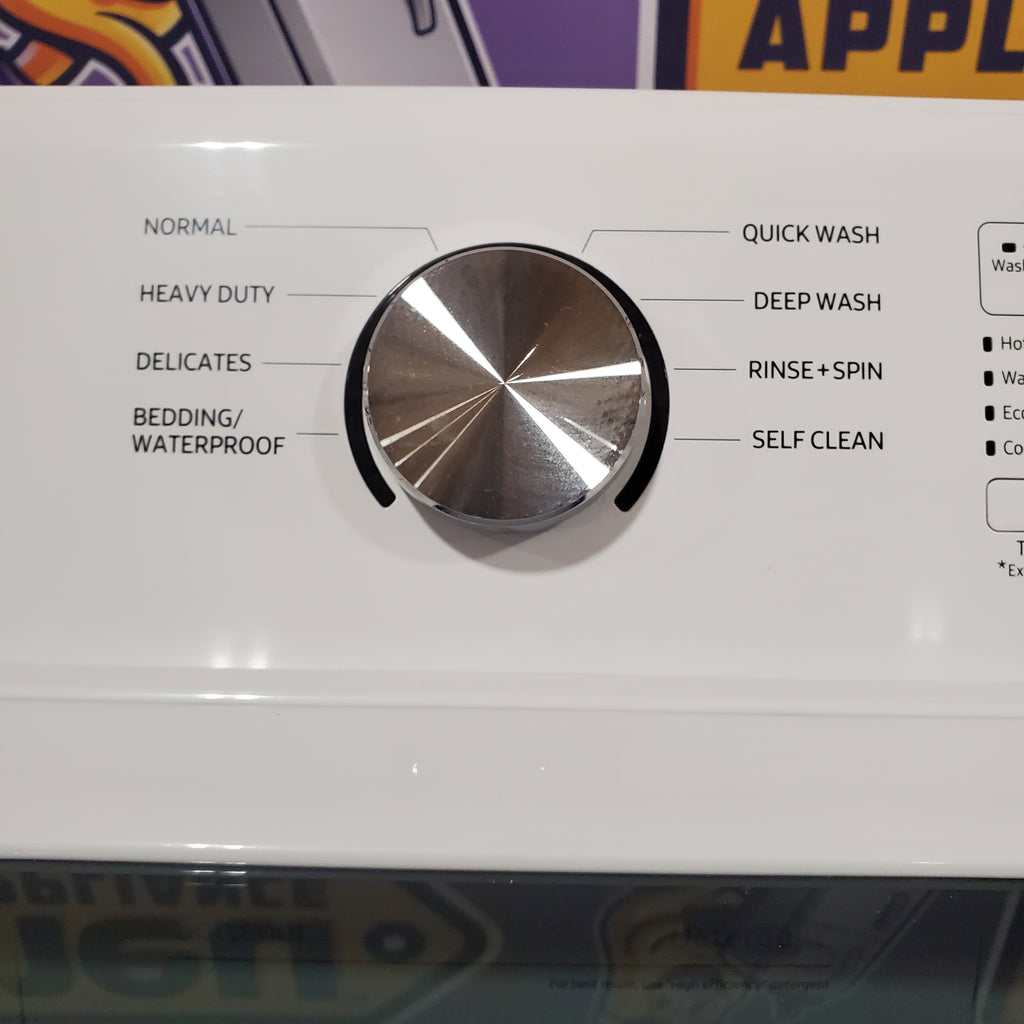 Pictures of Samsung 4.4 cu. ft. Top Load Washer with ActiveWave™ Agitator and Soft-Close Lid in White 1CR05056 - WA44A3205AW - Certified Refurbished - Neu Appliance Outlet - Discount Appliance Outlet in Austin, Tx