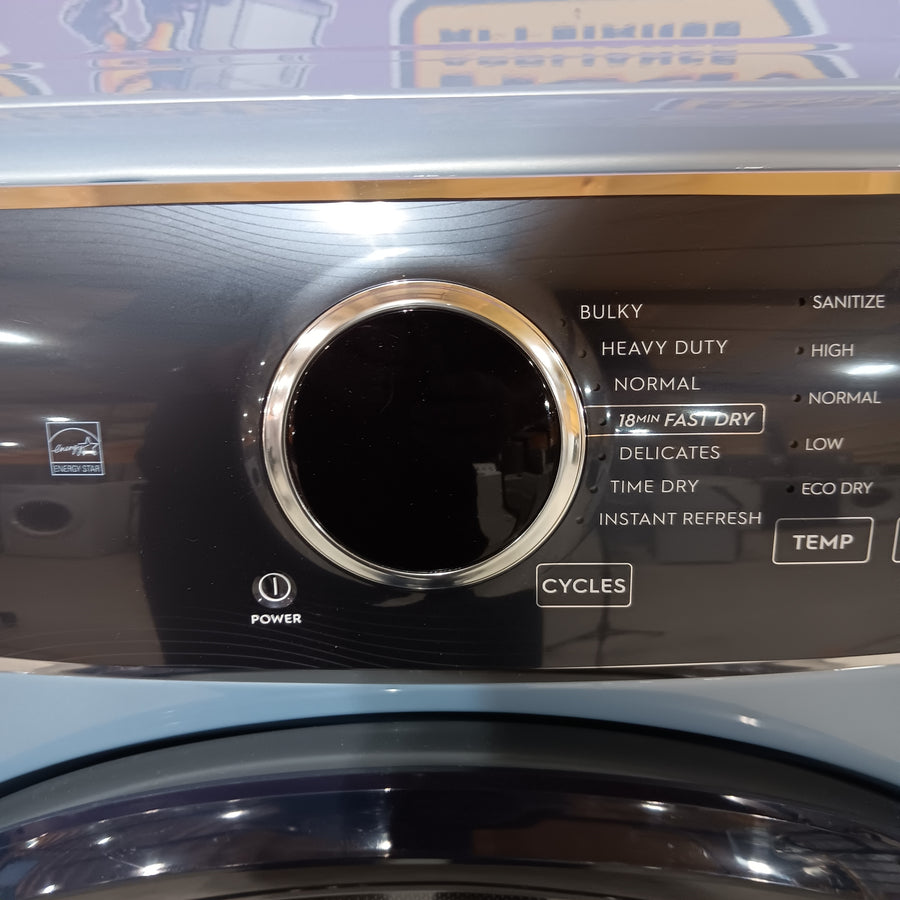 Electrolux Glacier Blue 400 Series Electric 8.0 Cu. Ft. Dryer with Perfect Steam Option and Extended Tumble 22137SD379 - ELFE7437AG - Scratch & Dent (Minor)