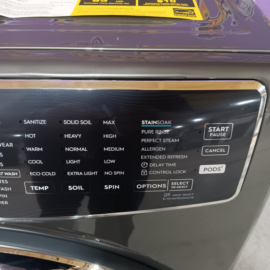 Electrolux Titanium Front Load 600 Series 4.5 Cu. Ft. Washer with Smartboost and Hand Wash Cycle 22231SD282 - ELFW7637AT - Scratch & Dent (Moderate)