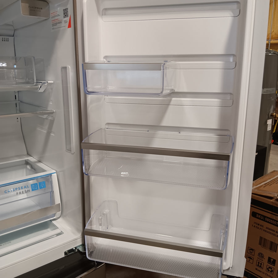 Frigidaire Gallery 22 Cu. Ft. 4-Door Counter-depth French Door Refrigerator with Ice Maker (Fingerprint Resistant Stainless Steel) ENERGY STAR GRMC2273CF - Scratch & Dent (Moderate)