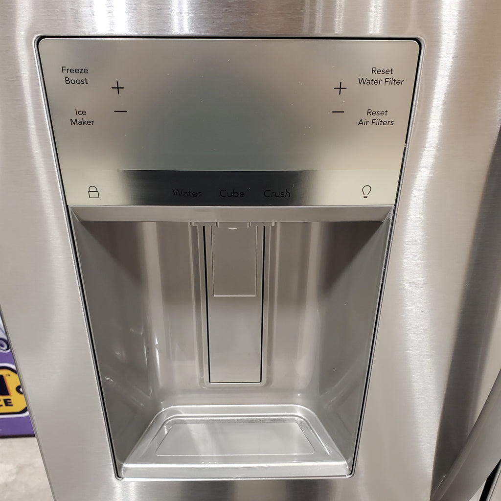 Frigidaire 27.8 cu. ft. 3 Door French Door Refrigerator with Exterior Water and Ice Dispenser 3SD962 - FRFS2823AS - Scratch & Dent (Minor)