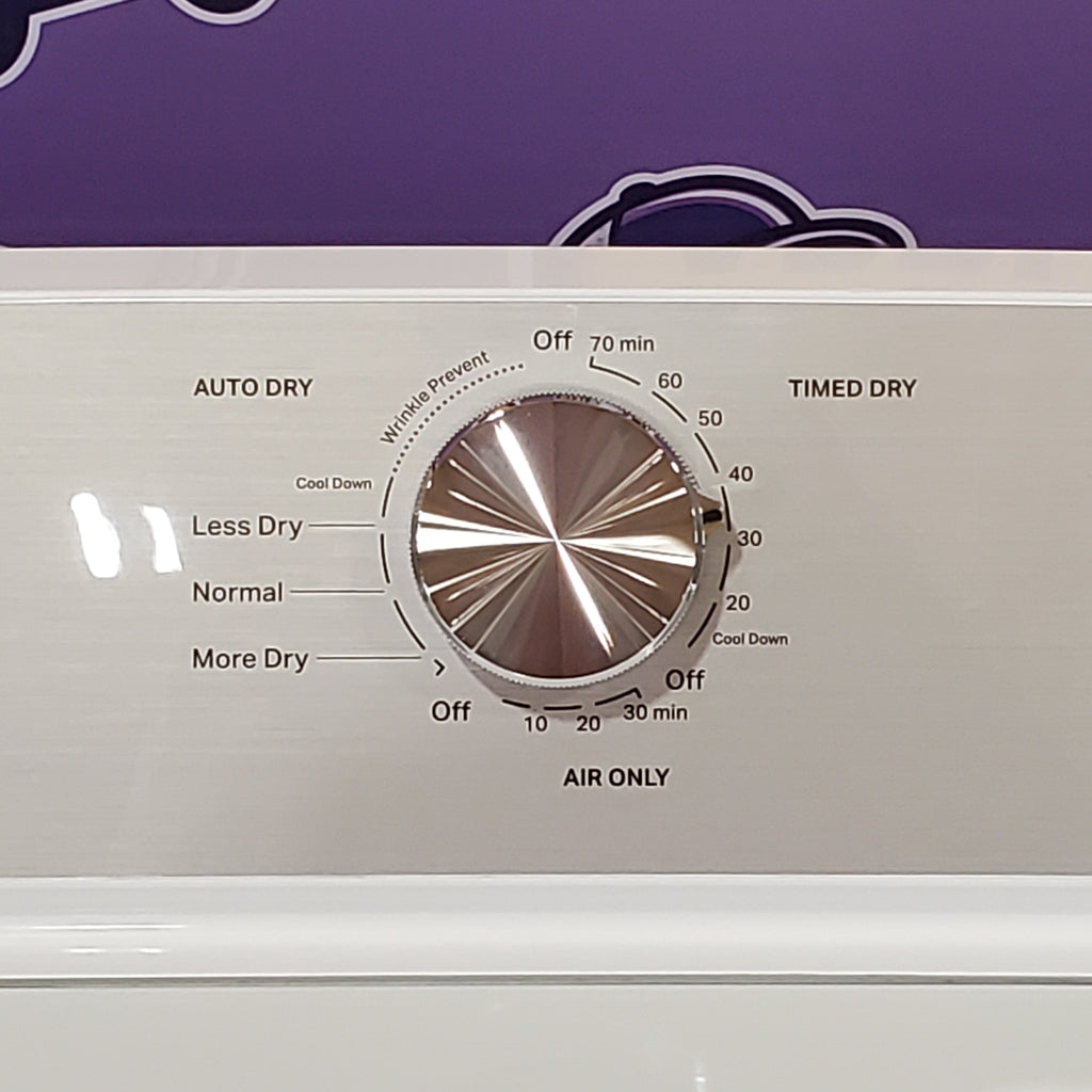 Pictures of Maytag Top Load 4.7 cu. ft. Agitator Washer with Extra Power and Deep Fill Option MVW5435PW - Open Box and MayTag 7.0 cu. ft. Top Load Electric Wrinkle Prevent Dryer MED4500MW - Scratch & Dent (Minor) - Neu Appliance Outlet - Discount Appliance Outlet in Austin, Tx