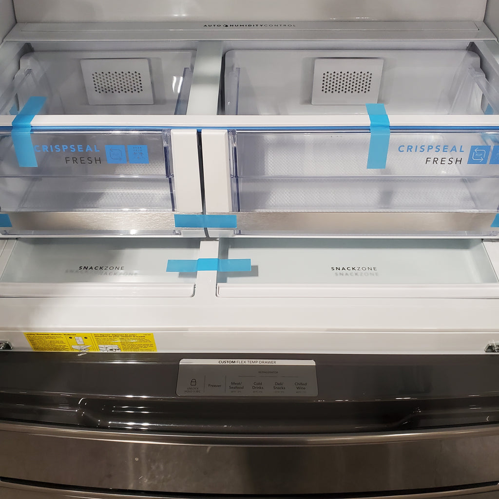 Pictures of Frigidaire Gallery 22 Cu. Ft. Counter-Depth 4-Door French Door Refrigerator 3SD969 - GRMC2273CD - Scratch & Dent (Moderate) - Neu Appliance Outlet - Discount Appliance Outlet in Austin, Tx