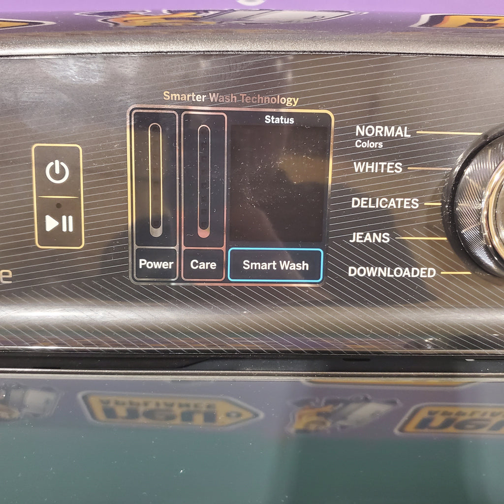 Pictures of GE Profile™ ENERGY STAR® 5.4 cu. ft. Capacity Washer with Smarter Wash Technology and FlexDispense - Open Box - Neu Appliance Outlet - Discount Appliance Outlet in Austin, Tx