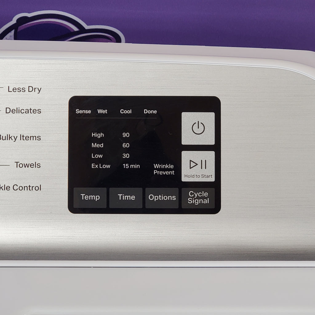 Pictures of Maytag 4.7 cu. ft. Smart Top Load Washing Machine with Extra Power Button and Deep Fill Option MVW6230HW - Open Box and Maytag 7.0 cu. ft. Electric Dryer with Moisture Sensing and Quick Dry Cycle 15029 - MED6200KW - Scratch & Dent (Minor) - Neu Appliance Outlet - Discount Appliance Outlet in Austin, Tx