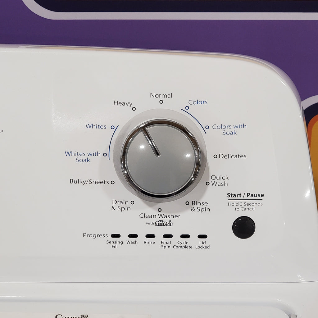 Whirlpool 3.8 cu. ft. White Top Load Washing Machine with Soaking Cycles WTW4855HW - Scratch & Dent (Minor)