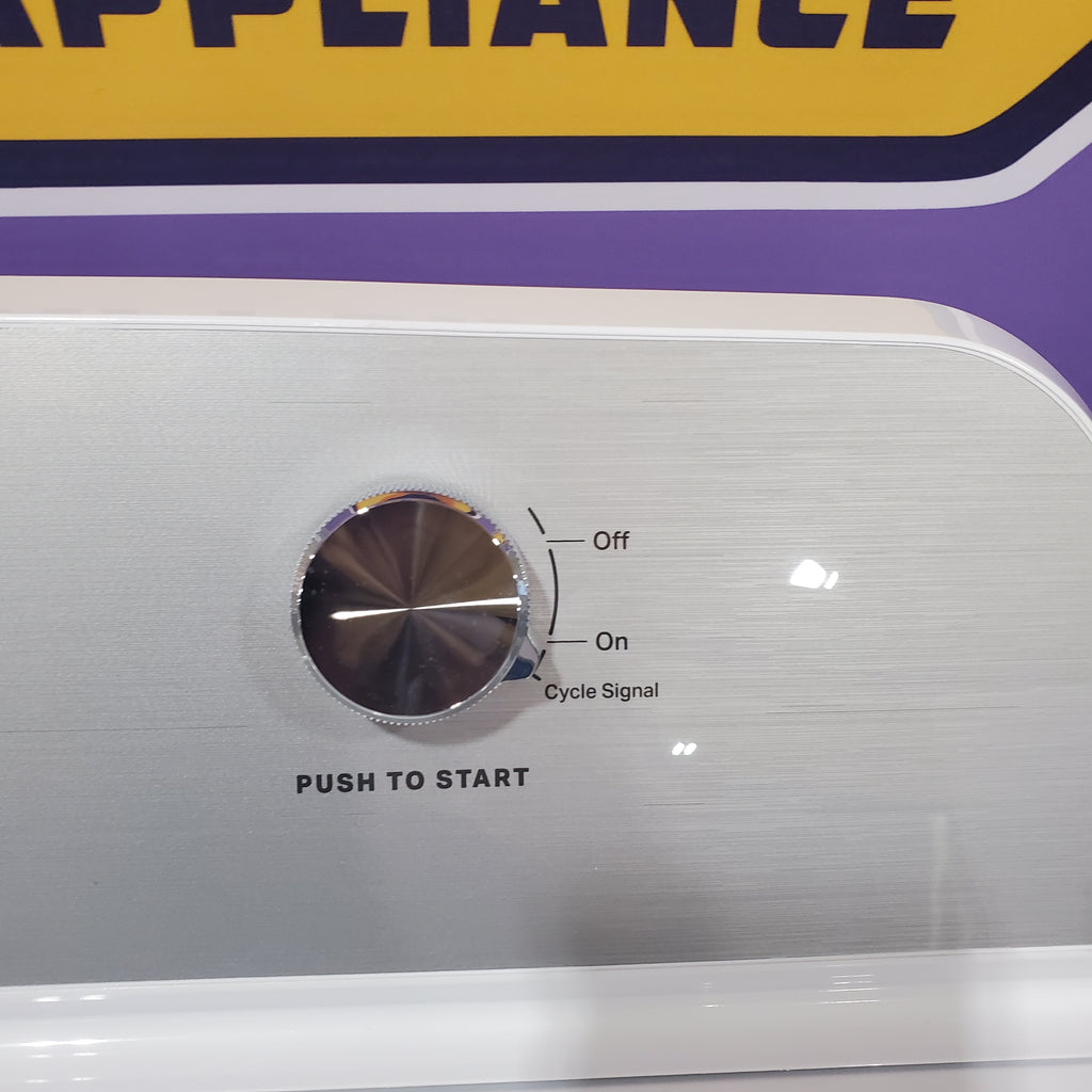 Maytag 4.5 cu. ft. Capacity Top Load Washer with Power™ Agitator and Deep Fill MVW4505MW - Open Box and Maytag 7.0 cu. ft. Capacity Top Load Electric Wrinkle Prevent Dryer 16039 - MED4500MW - Open Box