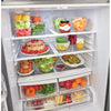 LG 22 cu. ft. 30" Wide French Door Refrigerator with Water Dispenser in Stainless Steel LFDS22520S - Scratch & Dent (Minor)