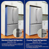 Pictures of Hisense 29.1 cu. ft. Standard Depth Side by Side Refrigerator Stainless Steel - HRS290P5FSE - Open Box - Neu Appliance Outlet - Discount Appliance Outlet in Austin, Tx